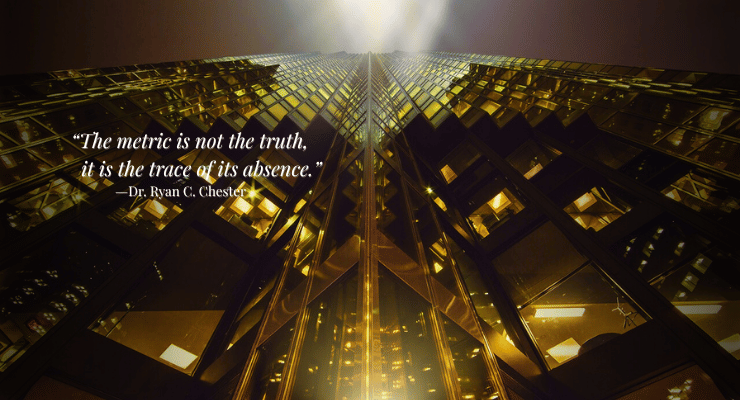 In the reflection of data, truth grows faint but never disappears.